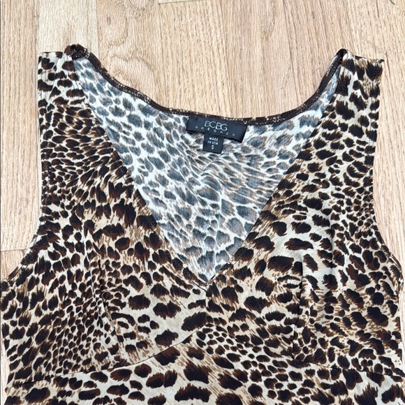 Leopard Dress Sleeveless BCBG - Picture 2 of 3